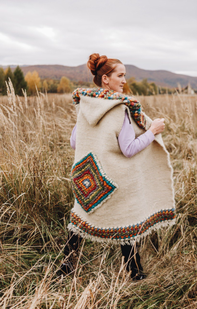 Безрукавка довга "Ромб"