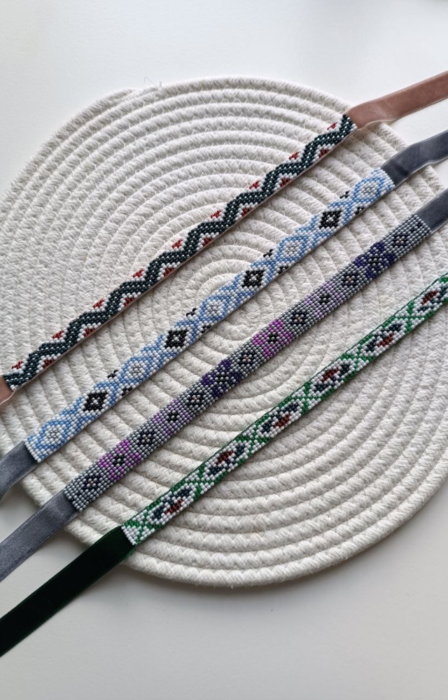 Силянка на оксамиті "Сучасний кежуал" в асорт