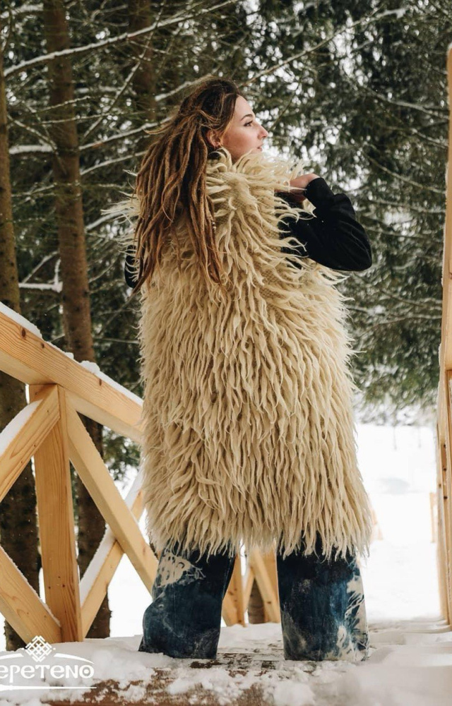 Гуня-безрукавка "Карамель"